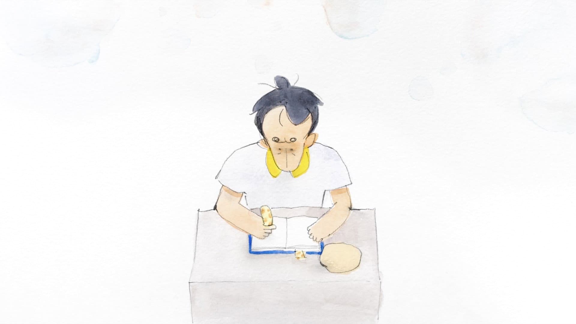 Marc Page et le fromage de chèvre rond