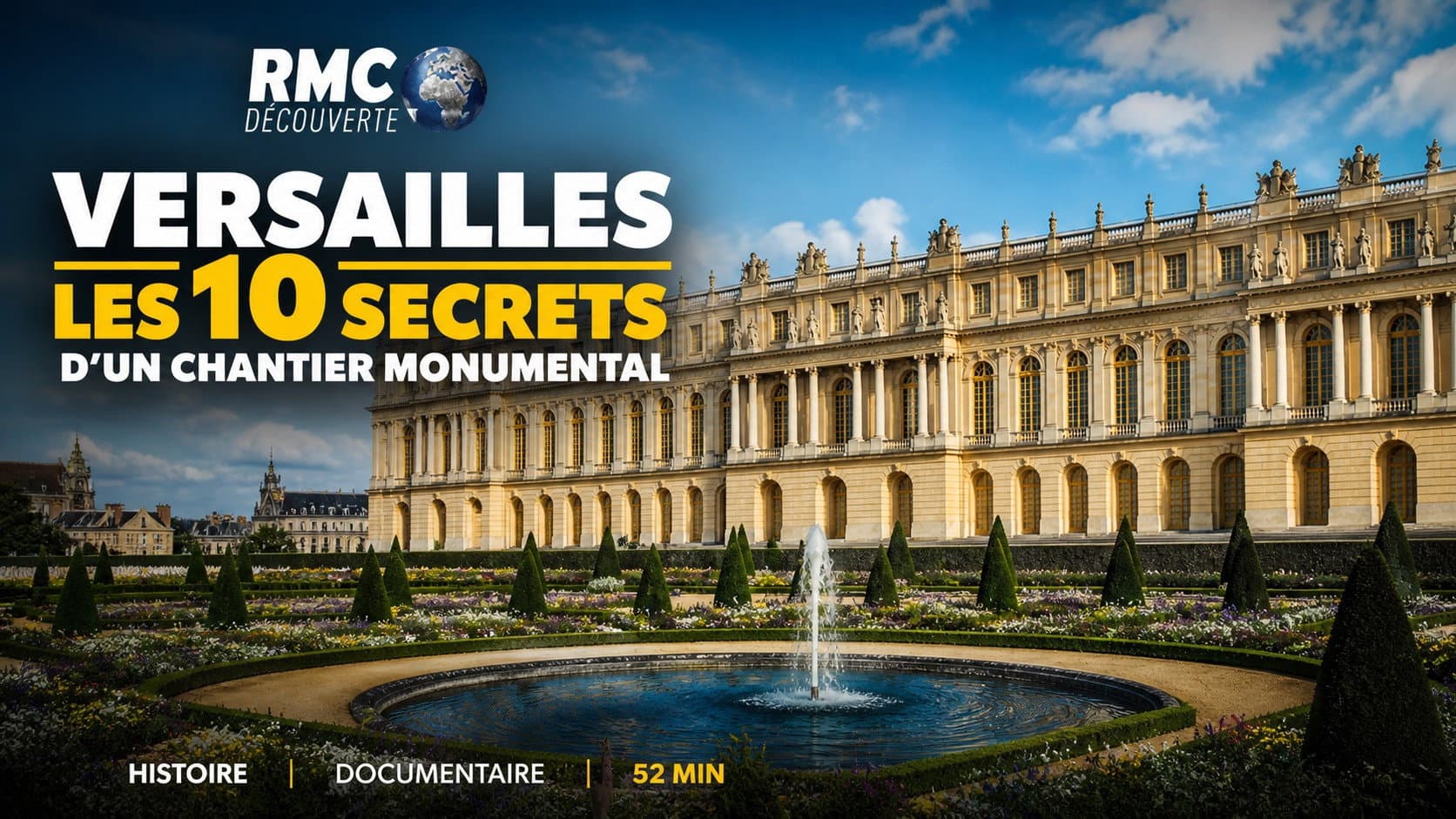 VERSAILLES : LES SECRETS D'UN CHANTIER MONUMENTAL