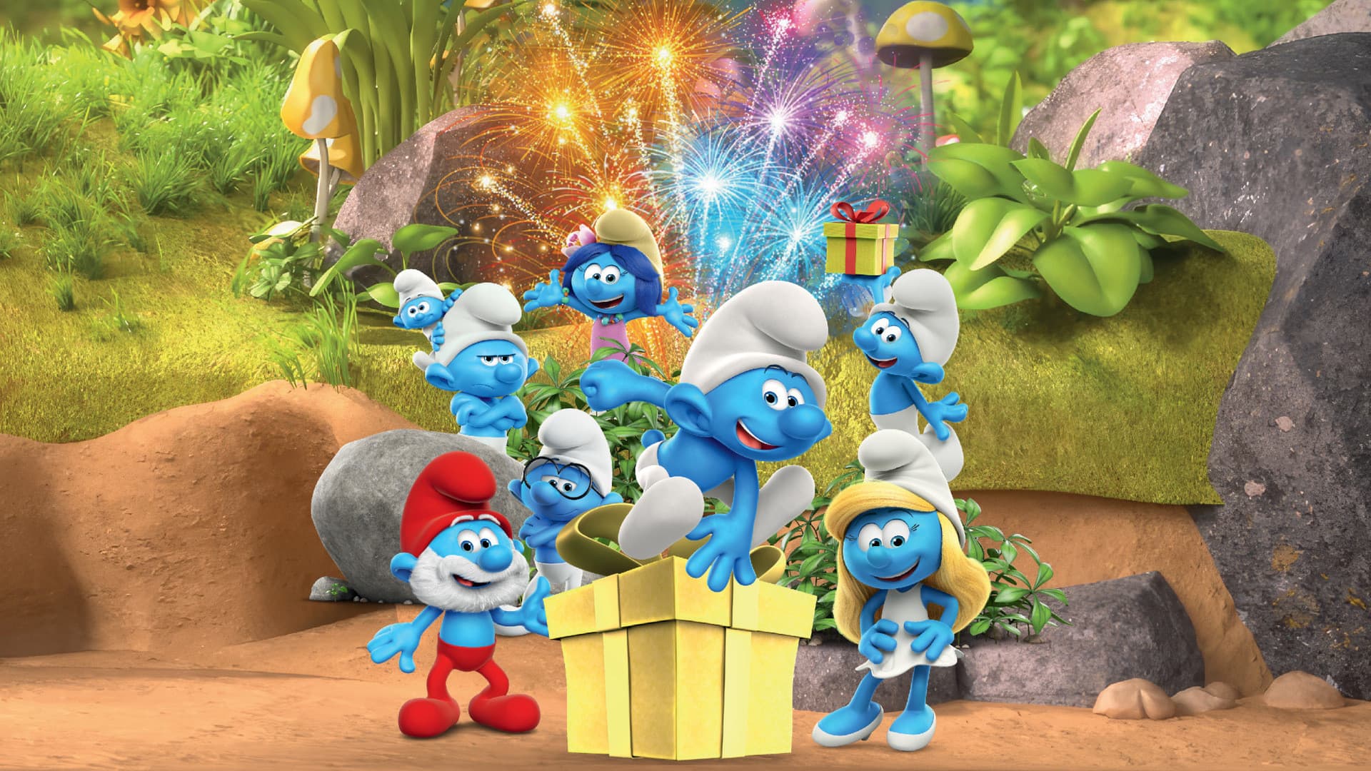 Les Schtroumpfs en fête