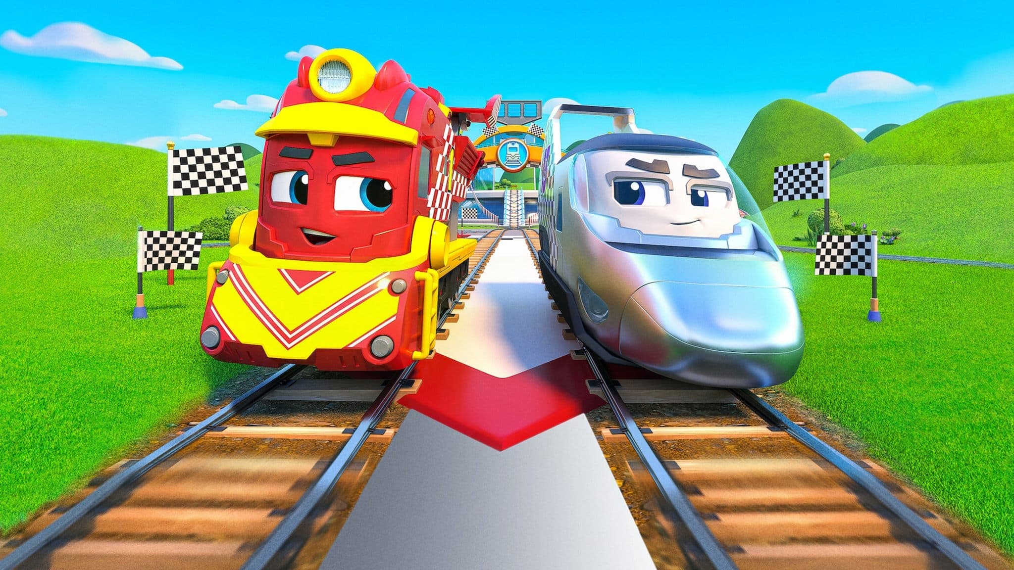 Mighty Express: Carrera de trenes