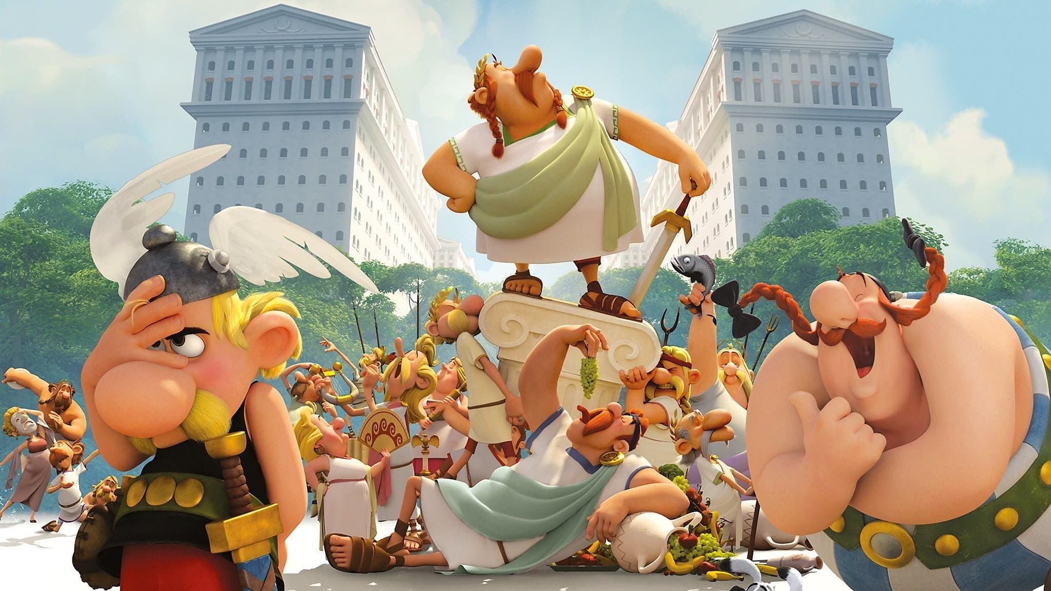 Astérix: La residencia de los dioses
