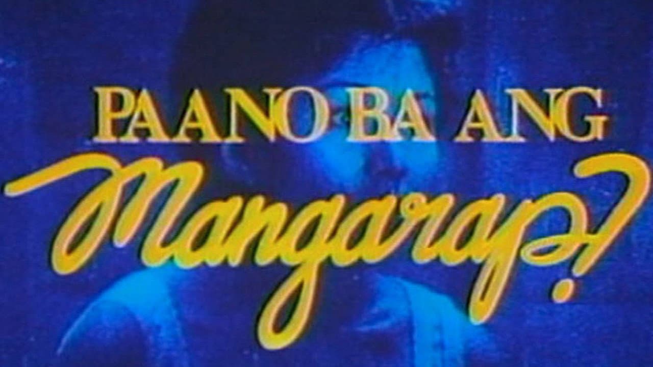 Paano Ba ang Mangarap?