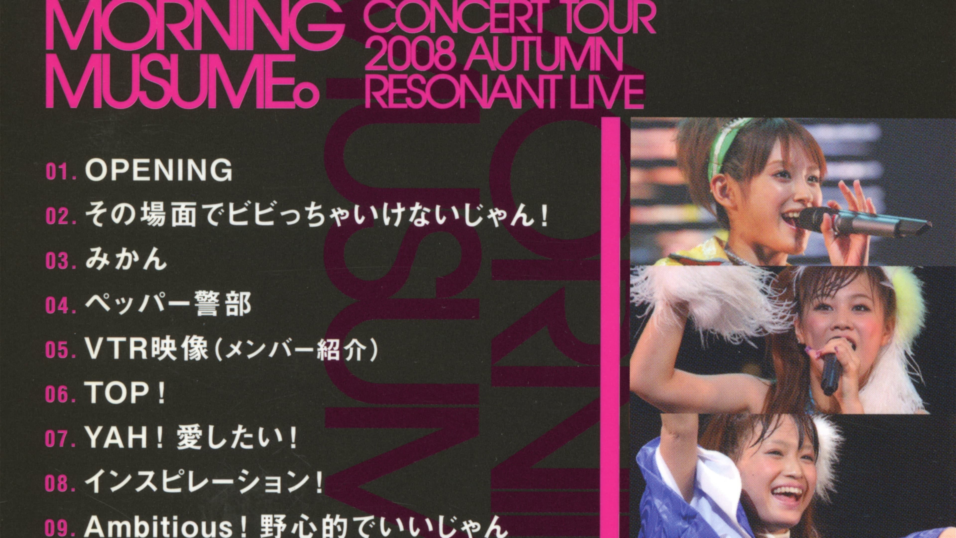 モーニング娘。 コンサートツアー 2008秋 Solo ジュンジュン ～リゾナント LIVE～