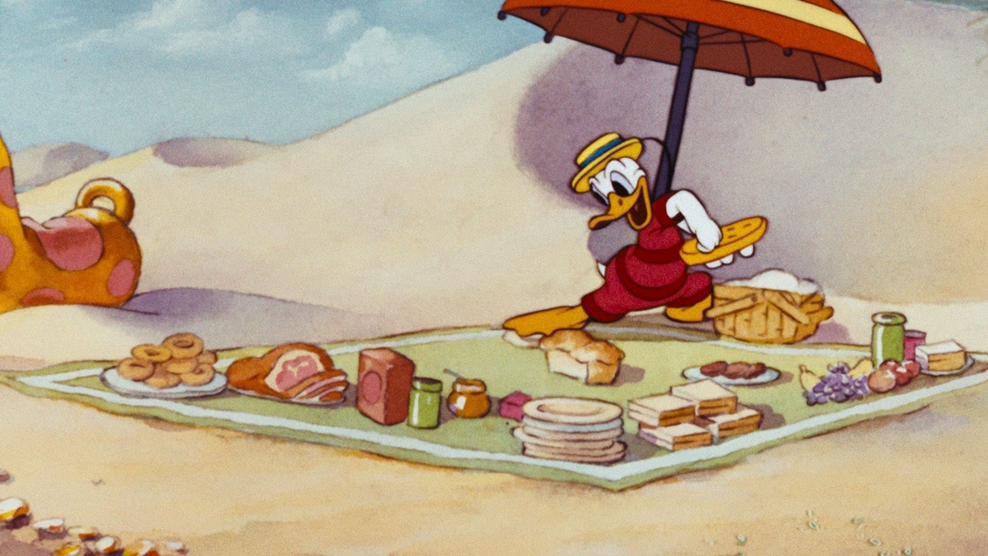 Donald - Picnic en la playa