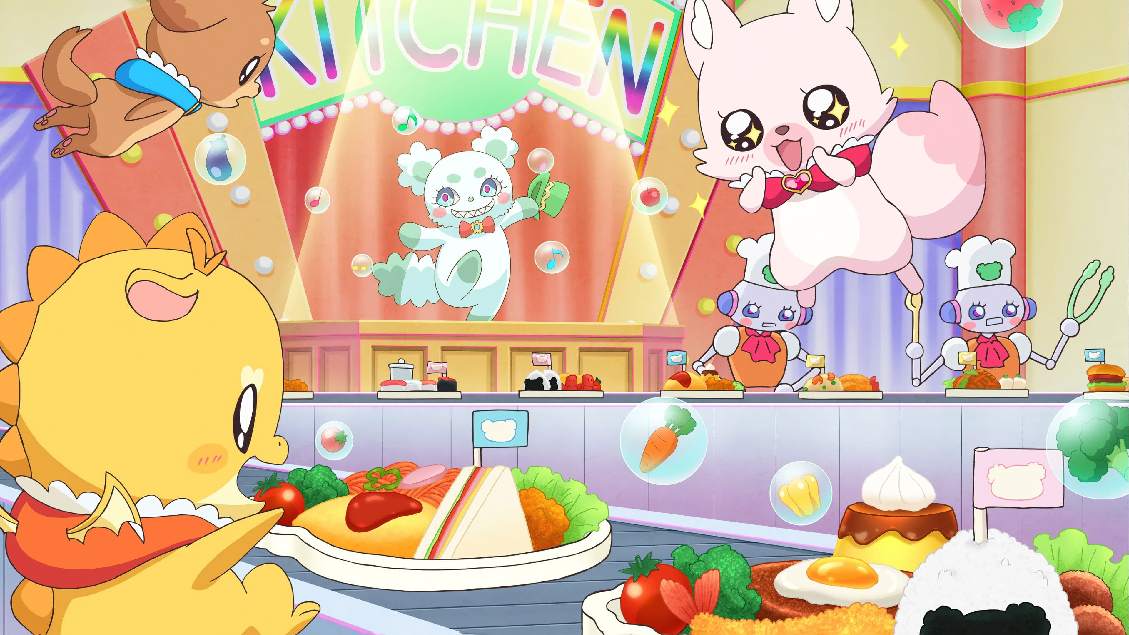 Delicious Party♡Pretty Cure: El Almuerzo de los Niños♡Soñadores