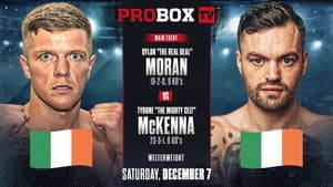 Dylan Moran vs. Tyrone McKenna — foto 2