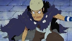 ¡Perona está aterrada! 'Usopp' y 'falso' tienen el mismo número de letras.