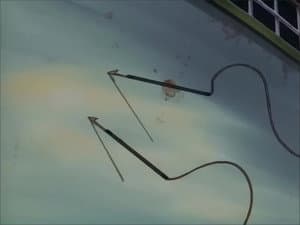 El pirata rojo separa a Kenshin y a Kaoru