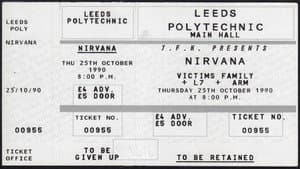 Nirvana - Live on Leeds Polytechnic, UK, 1990 — foto 1