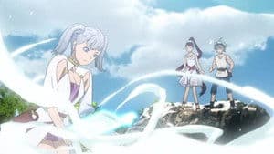 El crecimiento de la chica del agua
