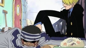 Un cliente no deseado. La comida de Sanji y la deuda de Gin.