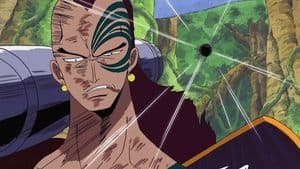 ¡La bazuca ardiente que ruge! Luffy contra el Demonio Guerrero Wyper.