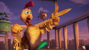 Un gallo con muchos huevos — foto 1