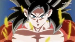 ¡El guerrero más poderoso! ¡¡Vegito Super Saiyajin 4!!