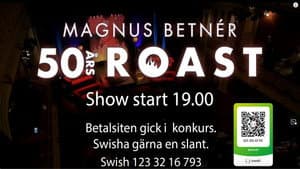 Magnus Betner 50års ROAST — foto 1