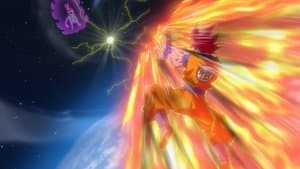 ¡Vamos Gokú! ¡Sobrepasa el Super Saiyajin Dios!