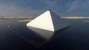 Egypt floating pyramid — foto 2