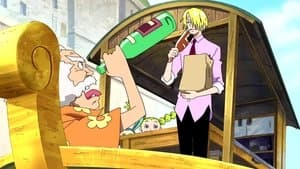 ¡El shock de Sanji! El misterioso anciano y su comida superdeliciosa.