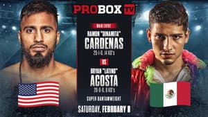 Ramon Cardenas vs. Bryan Acosta — foto 1