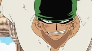 ¡Aparece el gran espadachín! El cazador de piratas Roronoa Zoro.
