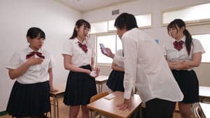 MIAB-427 時間停止学校 ［時間停止アプリでTIME STOP］ 虐めてくる美形ヤンキー女もいつも勉強ばかりしてる眼鏡優等生もクラスで目立ってる金髪ギャル女も…時間を止めてたっぷりじっくりしっかり堪能する！ — foto 4