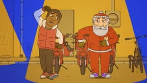 Marcel le père Noël (et le petit livreur de pizzas) — foto 1