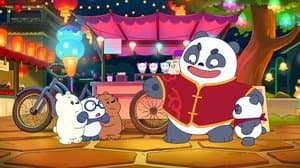 La familia de panda