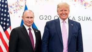 Erzfreunde - Trump und Putin — foto 1