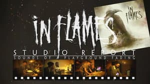 In Flames - Recording "Sounds Of A Playground Fading" — foto 2