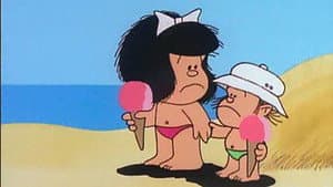 Los helados en la playa