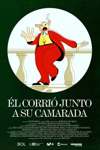 Él corrió junto a su camarada