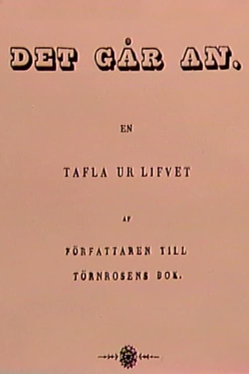 Det går an